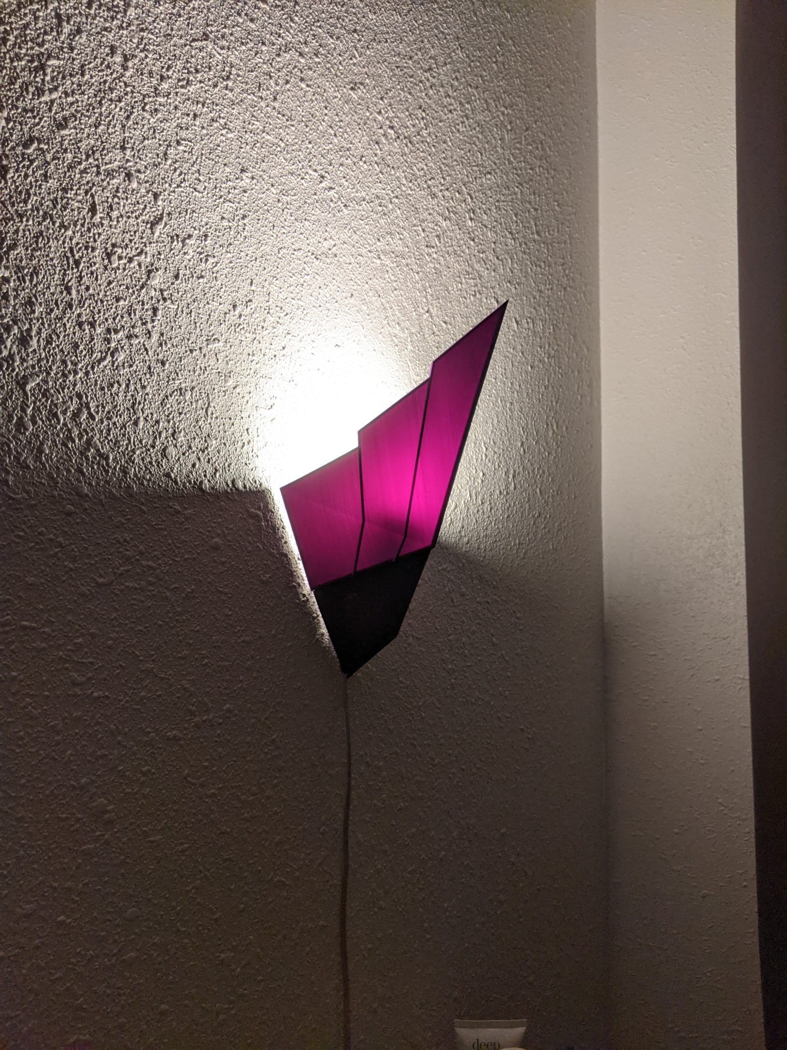 3D Printed Art Deco Style Pinup & Plugin Wall Sconce Ryan G 3D